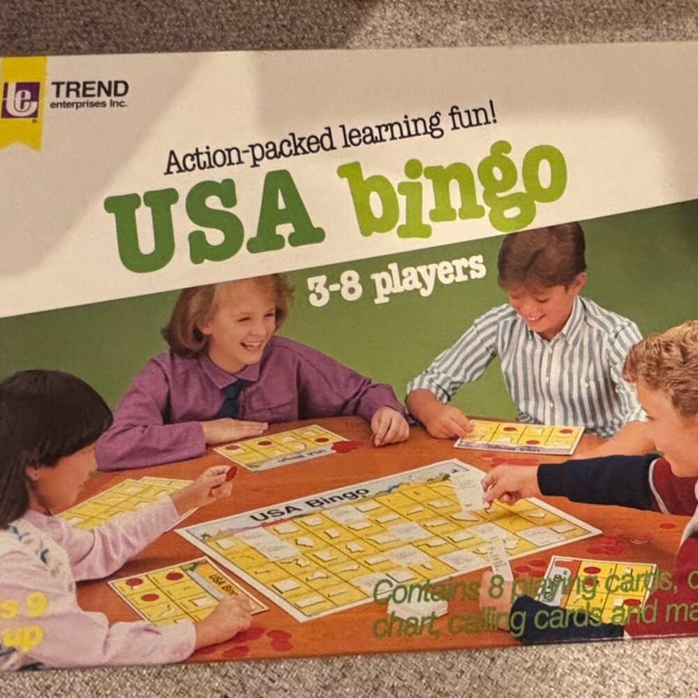 USA Bingo (3-8 players)